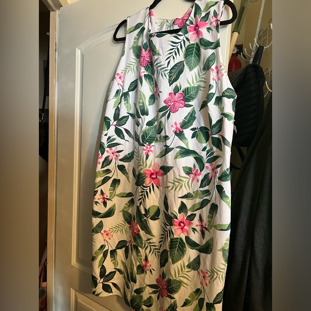 Summer floral dress